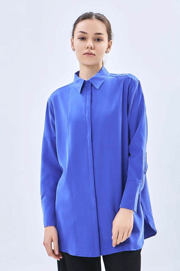 Женская рубашка длинный рукав